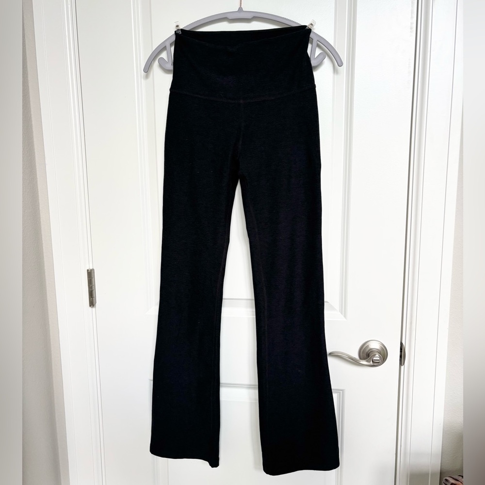 Beyond Yoga Space Dye Bootcut Leggings, darkest night, Size S